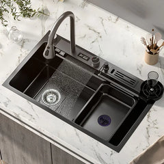Stainless Steel Digital Display Kitchen Sink