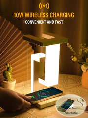 Magnetic Levitation LED Wireless Charging Desk Lamp