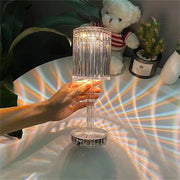 3/16 Colors USB Charging  Crystal Table Lamp