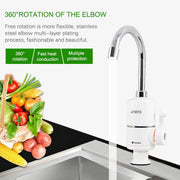 ATWFS Tankless Electric Newest Water Heater Kitchen Instant Hot Water Tap Heater Water Faucet Instantaneous Heater3000w