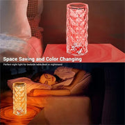 3/16 Colors LED Crystal Table Lamp