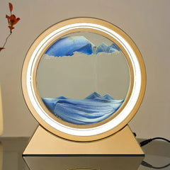 3D Hourglass Deep Sea Sandscape Lamp