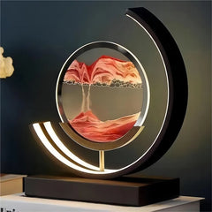 3D Quicksand Painting Table Lamp