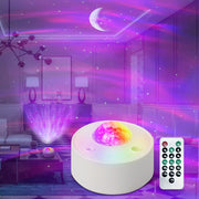 Northern Lights Galaxy Projector Aurora Star Projector Night Light Built-in Music Projection Lamp for Bedroom