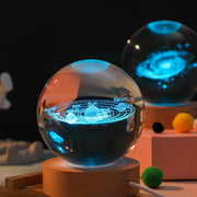 Galaxy Projector USB 3D Crystal Universe Night Lamp