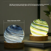 Crystal ball design  USB-powered warm light