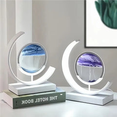 3D Quicksand Painting Table Lamp